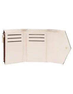 Mocha Mocha Rylee Two Tone Wallet - Burgundy/Cream
