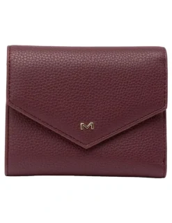Mocha Mocha Rylee Two Tone Wallet - Burgundy/Cream