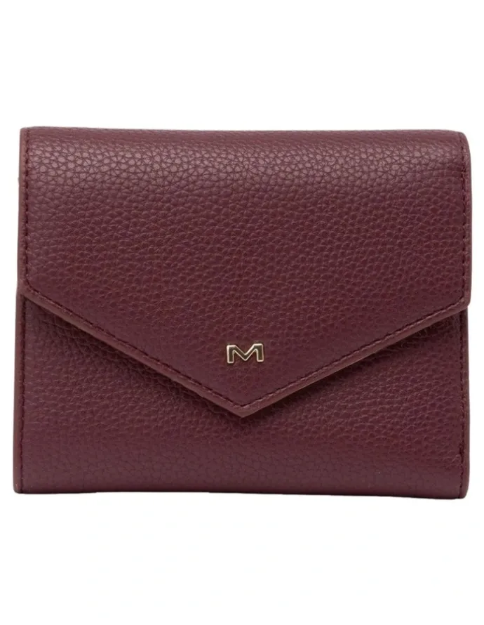 Mocha Mocha Rylee Two Tone Wallet - Burgundy/Cream
