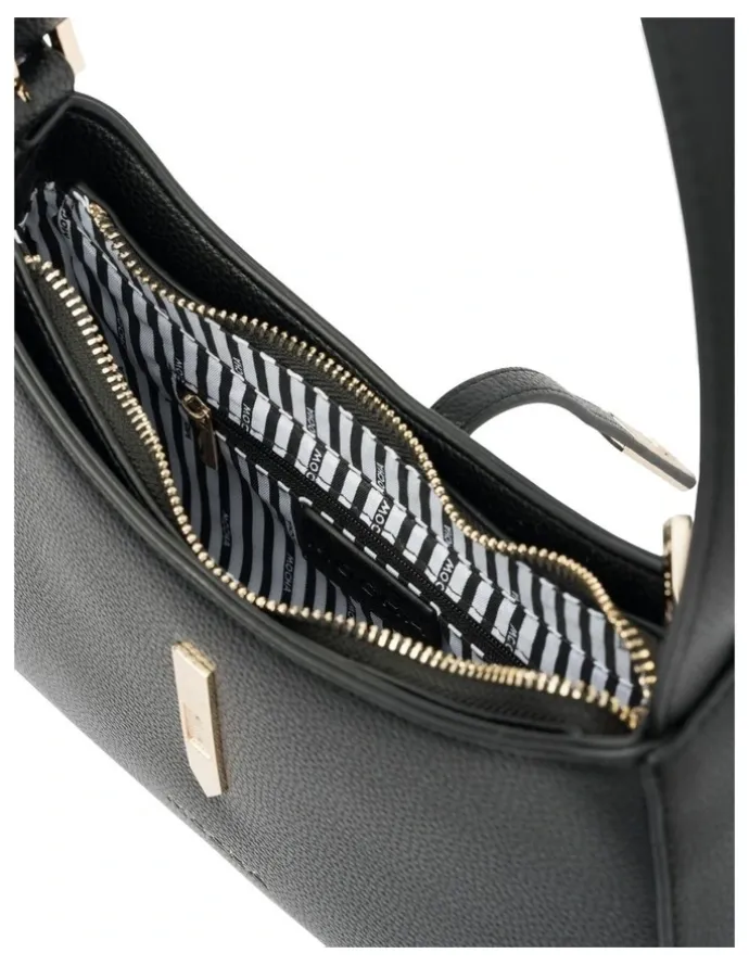 Mocha Renae Shoulder Bag in Black