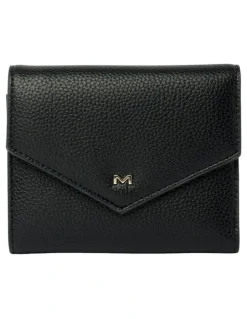 Mocha Rylee Small Wallet in Black