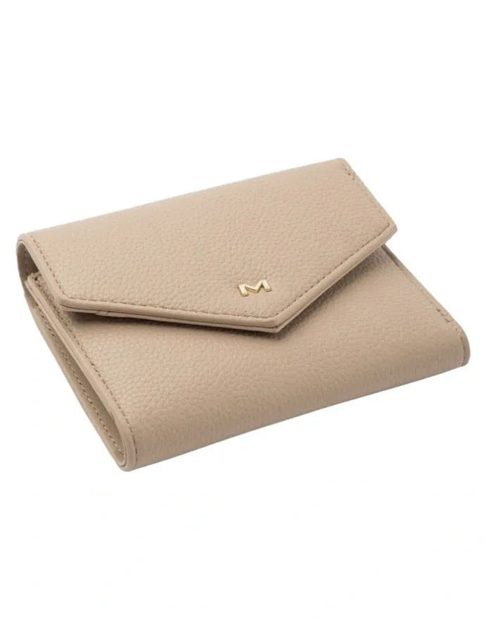 Mocha Rylee Small Wallet in Almond