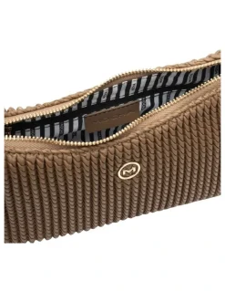 Mocha Serena Crossbody Bag in Hazelnut