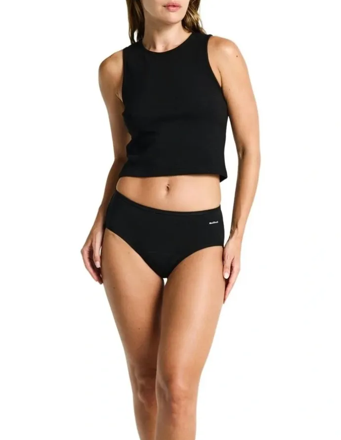 Modibodi Basic Period Underwear 3 Pack in Black