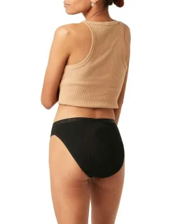 Modibodi Classic Period Bikini Super Absorbency Black
