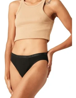 Modibodi Classic Period Bikini Super Absorbency Black