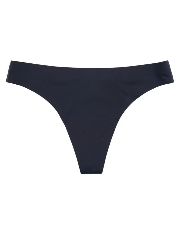 Modibodi Seamfree Period Thong Light Moderate in Black