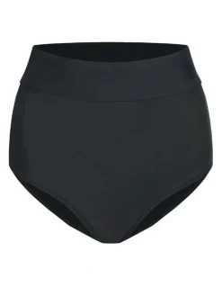 Modibodi Swimwear Period Hi-Waist Bikini Brief Light Absorbency in Black