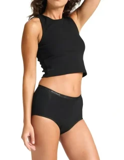 Modibodi Classic Period Full Brief Super Absorbency Black