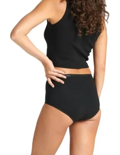 Modibodi Classic Period Full Brief Super Absorbency Black