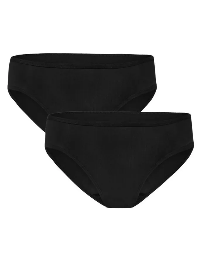 Modibodi Teen Period Swimwear Bikini Brief 2 Pack in Black