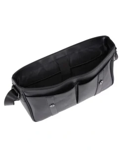 Monsac Atmosphere Satchel Bag MM1115-A 27cm in Black