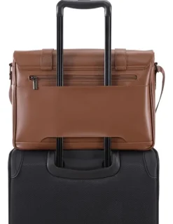 Monsac Atmosphere Satchel Bag MM1115-D 27cm in Brown