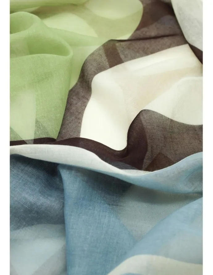 Morgan & Taylor Aquata Beach Sarong in Blue