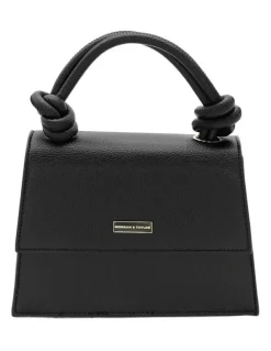 Morgan & Taylor Naomi Top Handle Bag in Black