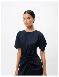Mossman Forgive & Forget Maxi Dress in Navy