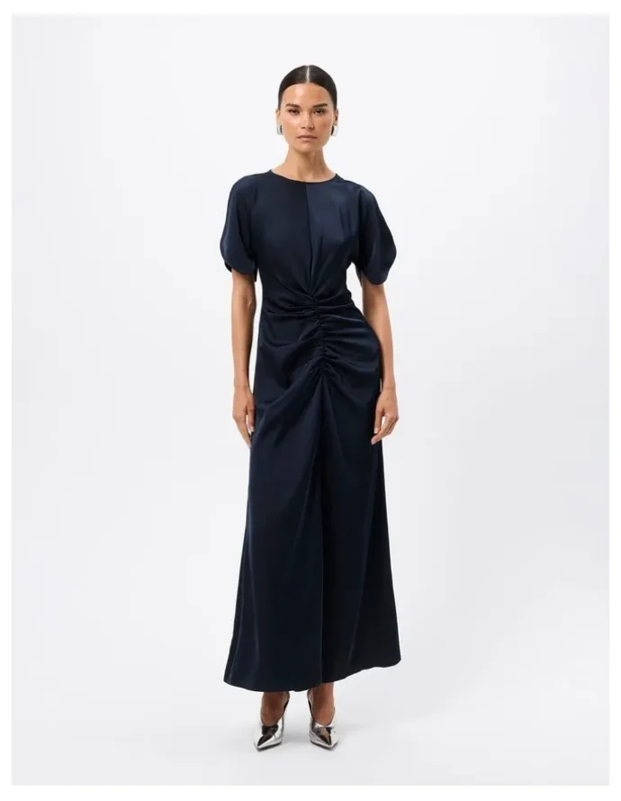 Mossman Forgive & Forget Maxi Dress in Navy