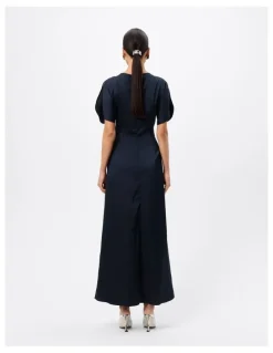Mossman Forgive & Forget Maxi Dress in Navy