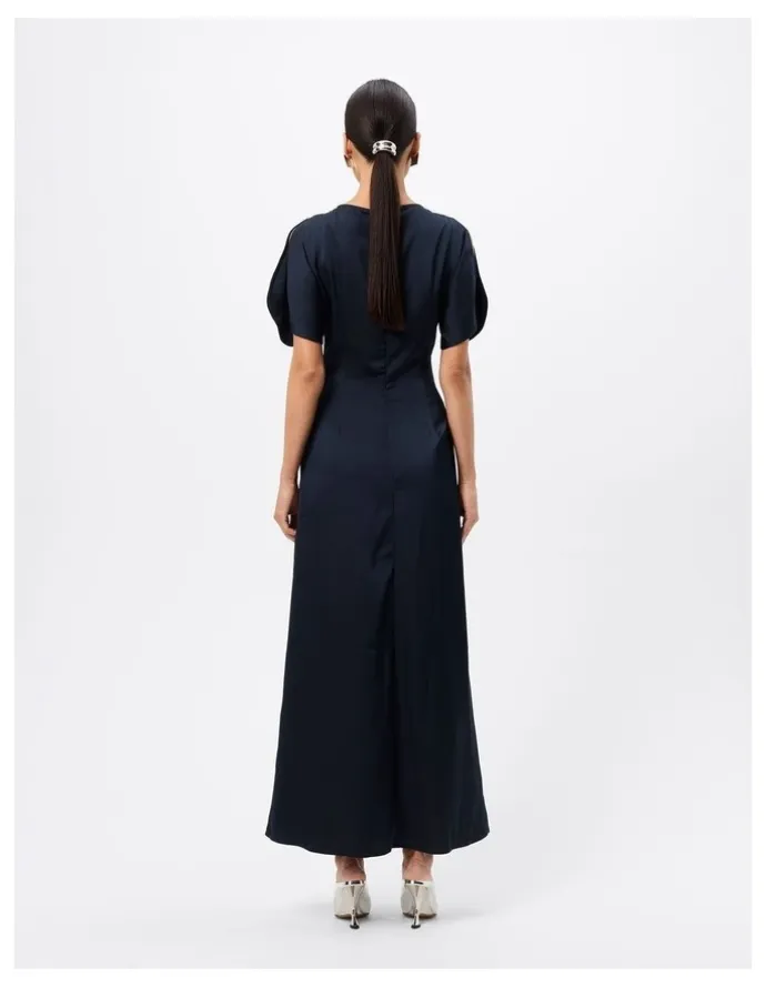 Mossman Forgive & Forget Maxi Dress in Navy