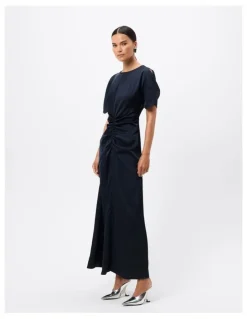 Mossman Forgive & Forget Maxi Dress in Navy