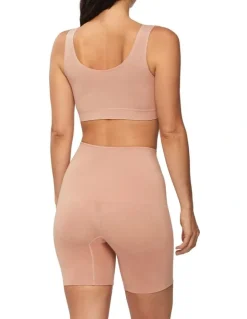 Nancy Ganz Bamboo Essentials Waisted Shaper Short in Mahogany