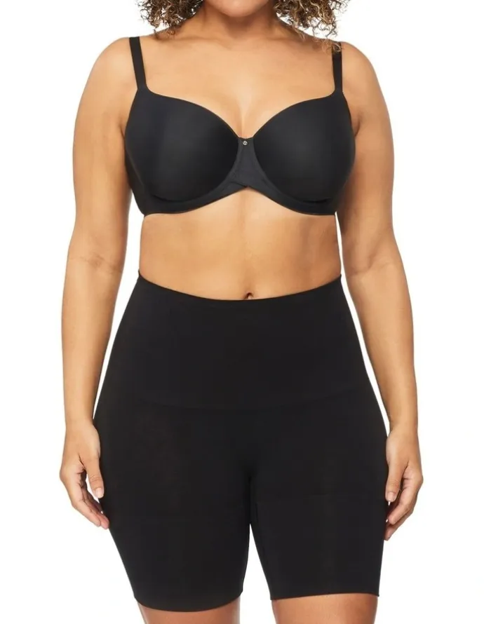 Nancy Ganz Bamboo Essentials Waisted Shaper Short in Black