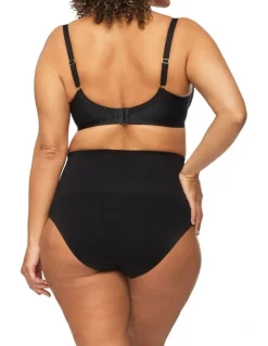 Nancy Ganz Bamboo Essentials Waisted Brief in Black