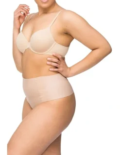 Nancy Ganz Body Light Waisted G-String Brief in Beige