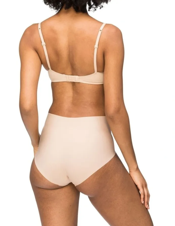 Nancy Ganz Body Light Waisted Brief in Beige