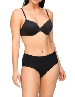 Nancy Ganz Body Light Waisted Brief in Black
