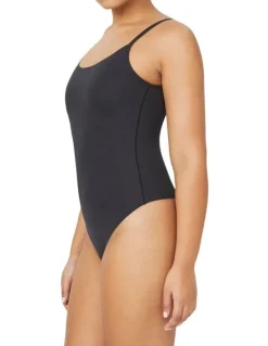 Nancy Ganz Body Smart Thong Bodysuit in Black