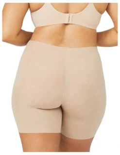 Nancy Ganz Body Smart Waisted Short in Beige
