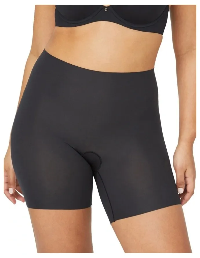 Nancy Ganz Body Smart Waisted Short in Black