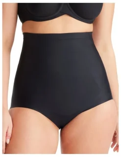 Nancy Ganz NO VPL High Waisted Brief in Black