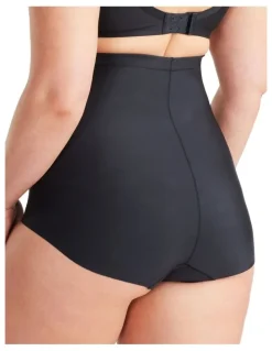 Nancy Ganz NO VPL High Waisted Brief in Black