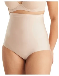 Nancy Ganz No VPL High Waisted Brief in Beige