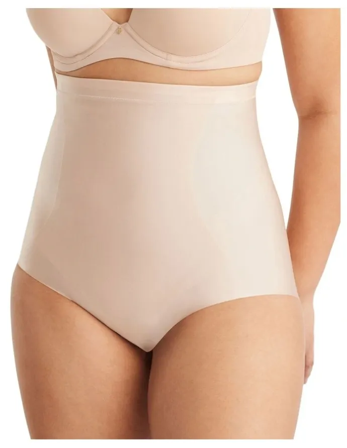 Nancy Ganz No VPL High Waisted Brief in Beige