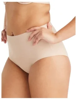 Nancy Ganz Revive Smooth Waisted Brief in Beige