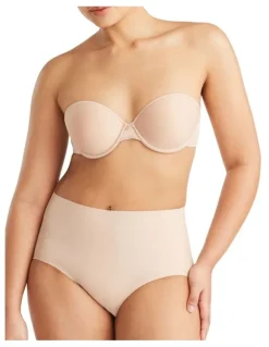 Nancy Ganz Revive Smooth Waisted Brief in Beige