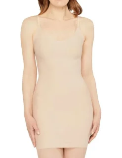 Nancy Ganz Revive Smooth Low Back Slip Shapewear in Beige