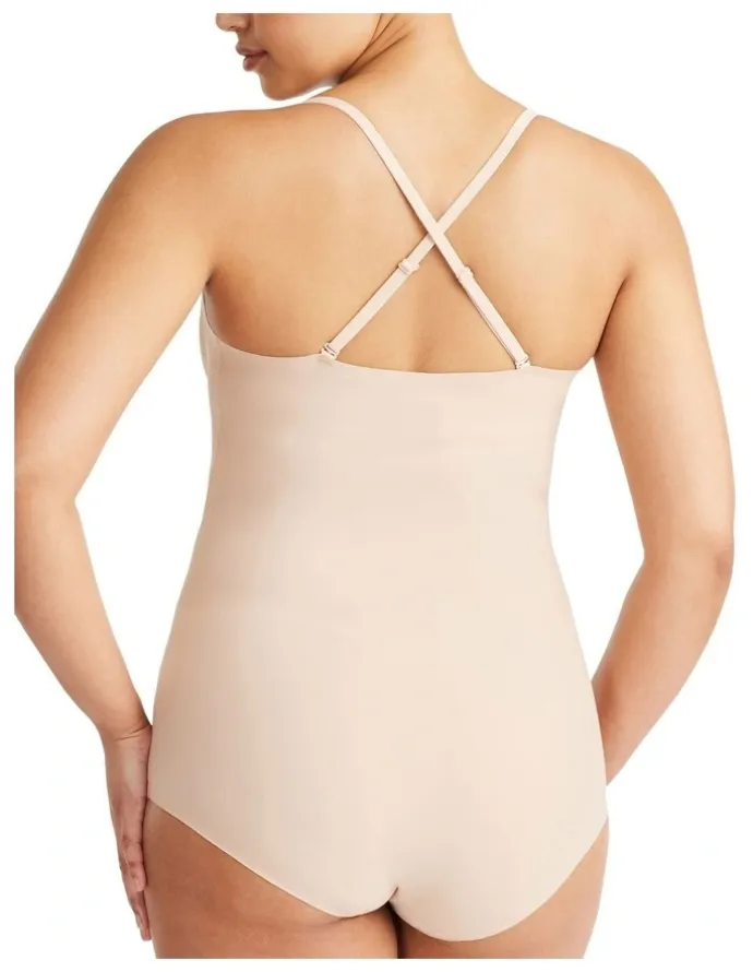 Nancy Ganz Revive Smooth Underbust Bodysuit in Taupe
