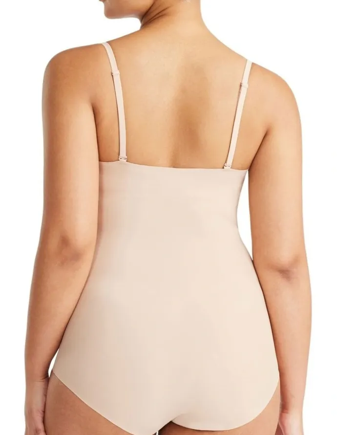 Nancy Ganz Revive Smooth Underbust Bodysuit in Taupe