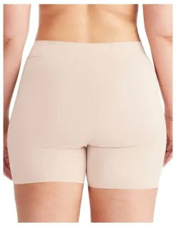 Nancy Ganz Sheer Infinity Waisted Short in Beige