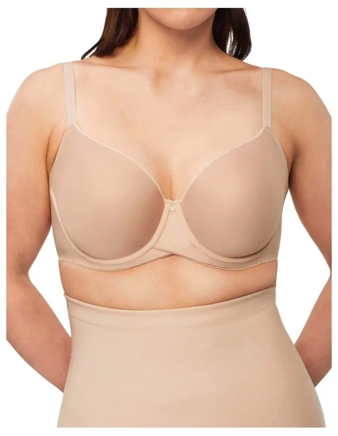 Nancy Ganz X-Factor High Waisted Thigh Shaper In Warm Taupe