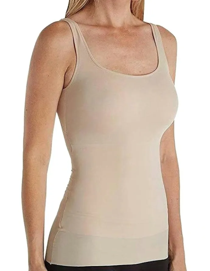 Naomi & Nicole Camisole with Underarm Smoothing in Nude