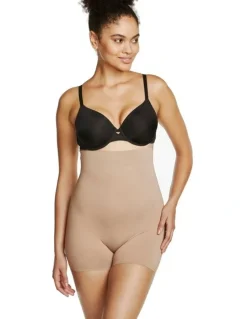 Naomi & Nicole Real Smooth® Ultra High Waist Shaper Short in Stucco