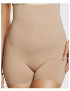 Naomi & Nicole Real Smooth® Ultra High Waist Shaper Short in Stucco