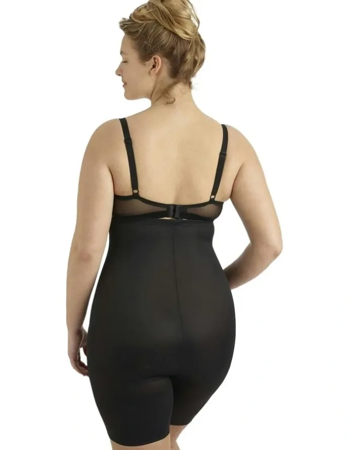 Naomi & Nicole Unbelievable Comfort Plus High Waist Long Leg in Black