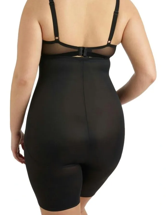 Naomi & Nicole Unbelievable Comfort Plus High Waist Long Leg in Black