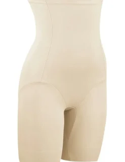Naomi & Nicole Unbelievable Comfort Hi Waist Longleg in Warm Beige